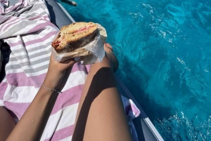 Från Trapani: Heldagstur till Favignana och Levanzo med lunch och aperitif