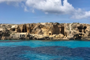 From Trapani: Favignana and Levanzo Mini Cruise with Lunch