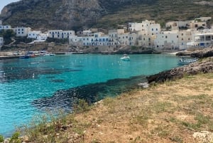 From Trapani: Favignana and Levanzo Mini Cruise with Lunch