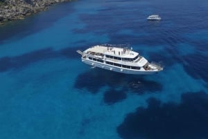 From Trapani: Favignana and Levanzo Mini Cruise with Lunch