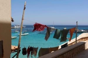 From Trapani: Favignana and Levanzo Mini Cruise with Lunch