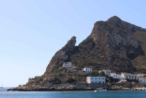 From Trapani: Favignana and Levanzo Mini Cruise with Lunch