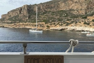 From Trapani: Favignana and Levanzo Mini Cruise with Lunch