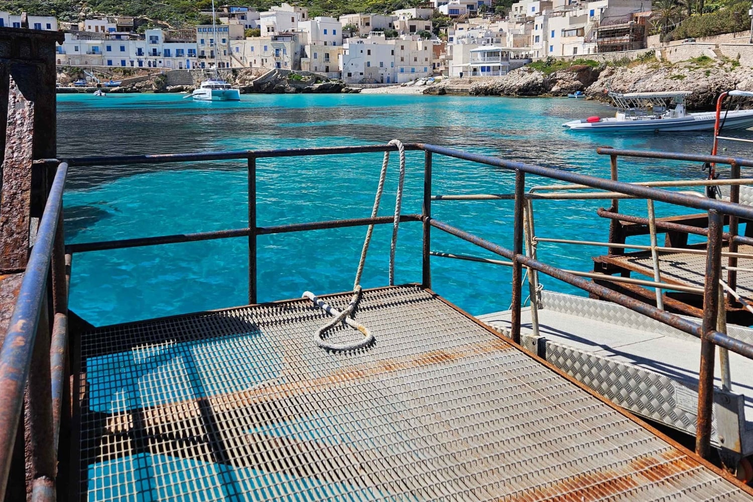 Depuis Trapani : visite en navette de Favignana et Levanzo