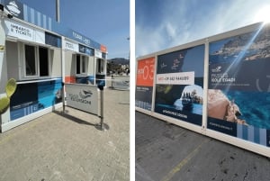 Trapanista: Trapaniasta: Favignana ja Levanzo Shuttle Tour