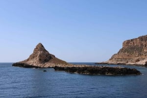 Trapanista: Trapaniasta: Favignana ja Levanzo Shuttle Tour