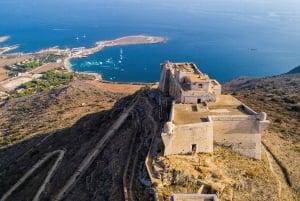 Depuis Trapani : visite en navette de Favignana et Levanzo