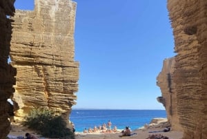 Depuis Trapani : visite en navette de Favignana et Levanzo