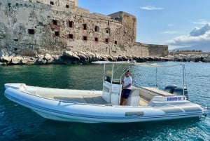 Z Trapani: Favignana i Levanzo - całodniowa wycieczka z lunchem i aperitifem