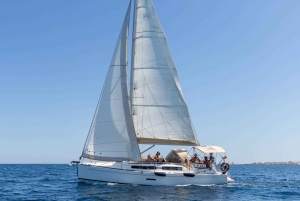 From Trapani: Private Sail Boat Trip to Favignana & Levanzo