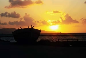 From Trapani: Stagnone Islands of Marsala and salt pans