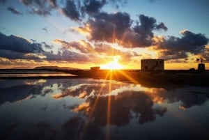 From Trapani: Stagnone Islands of Marsala and salt pans