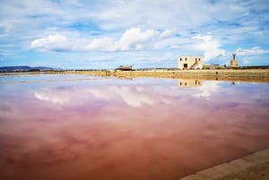 From Trapani: Stagnone Islands of Marsala and salt pans