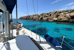 Fra TrapaniEgadiIslands seiltur med lunsj på båten