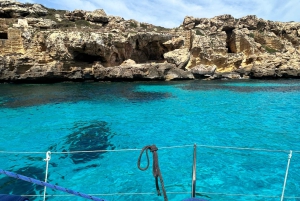 Fra TrapaniEgadiIslands seiltur med lunsj på båten