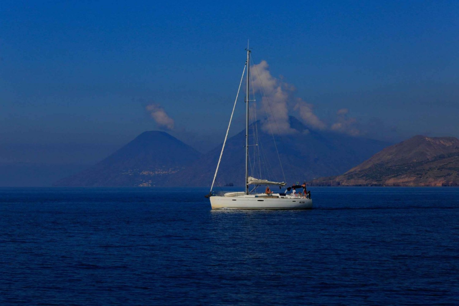 From Tropea: Aeolian Islands Day Tour by Boat