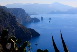 From Tropea: Aeolian Islands Day Tour by Boat