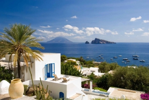 From Tropea: Full Day Lipari, Panarea, & Stromboli Boat Trip
