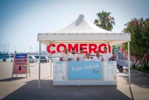 Desde Tropea: Isla Panarea y volcán Stromboli por la noche