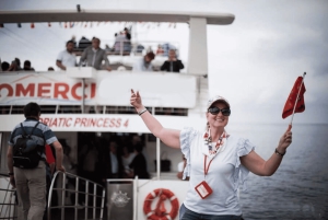 Da Tropea: Isola di Panarea e Vulcano Stromboli di notte