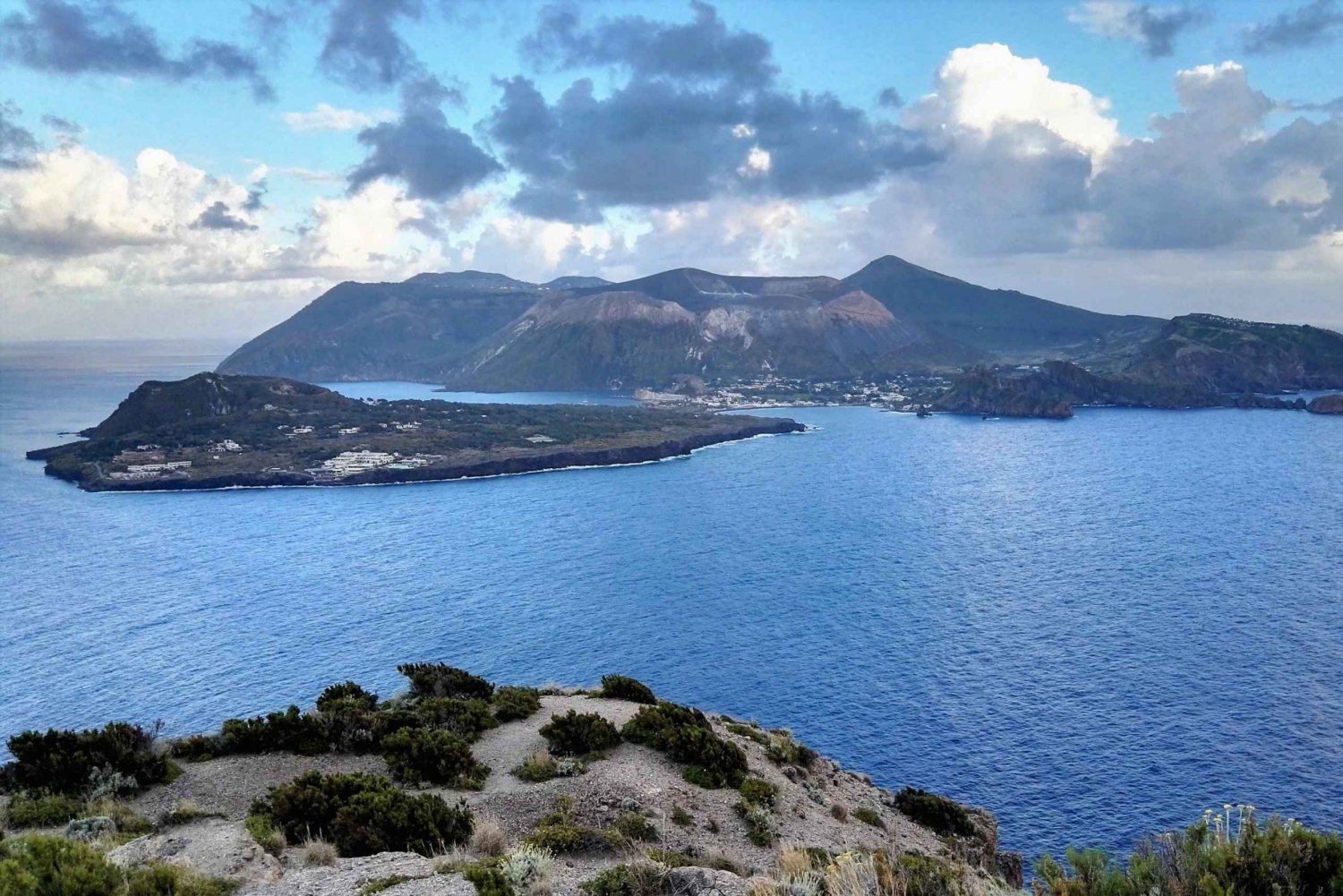 Vanuit Tropea: Stromboli, Lipari, Vulcano dagtour met rondleiding