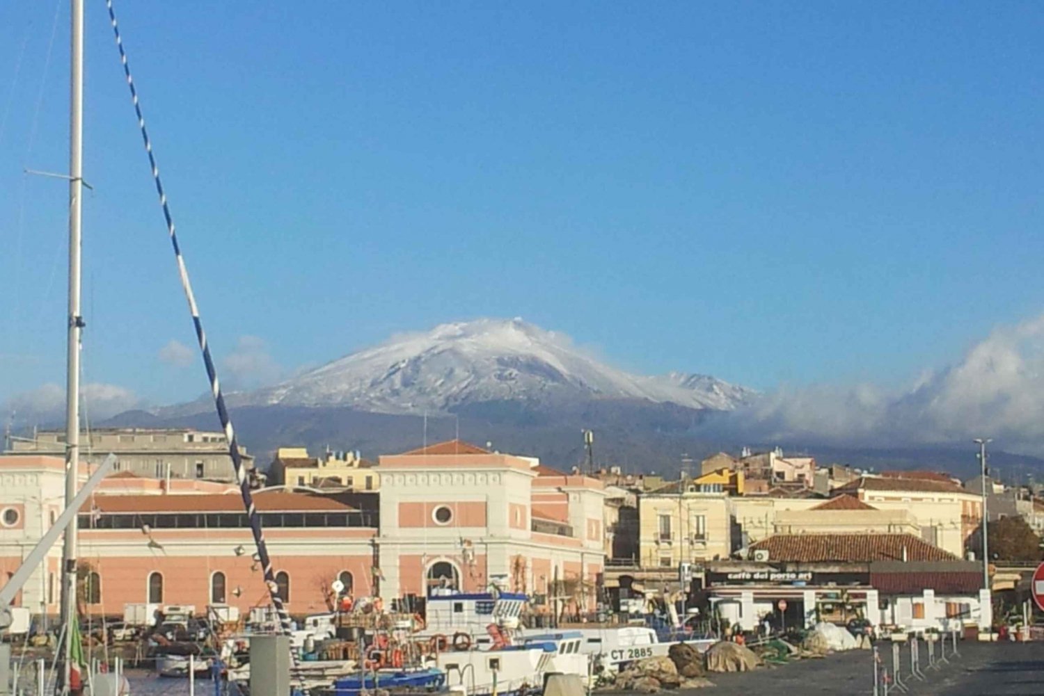 Från Catania: Kombinerad heldagstur till Etna och Taormina
