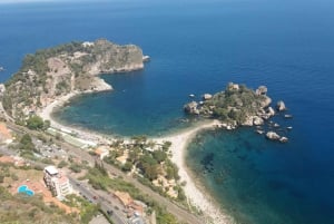 Från Catania: Kombinerad heldagstur till Etna och Taormina