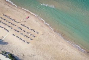 Carte d'une journée complète au club de plage de Cala Manbrù