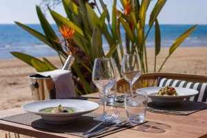 Carte d'une journée complète au club de plage de Cala Manbrù
