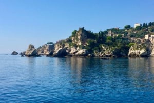 Giardini Naxos: Wycieczka łodzią Isola Bella z nurkowaniem