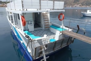 Giardini Naxos : Excursion en bateau à Isola Bella avec plongée en apnée