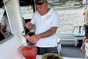 Giardini Naxos : excursion en bateau au coucher du soleil à la recherche des dauphins