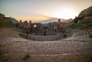 Giardini Naxos or Taormina: Godfather Tour in a Vintage Car