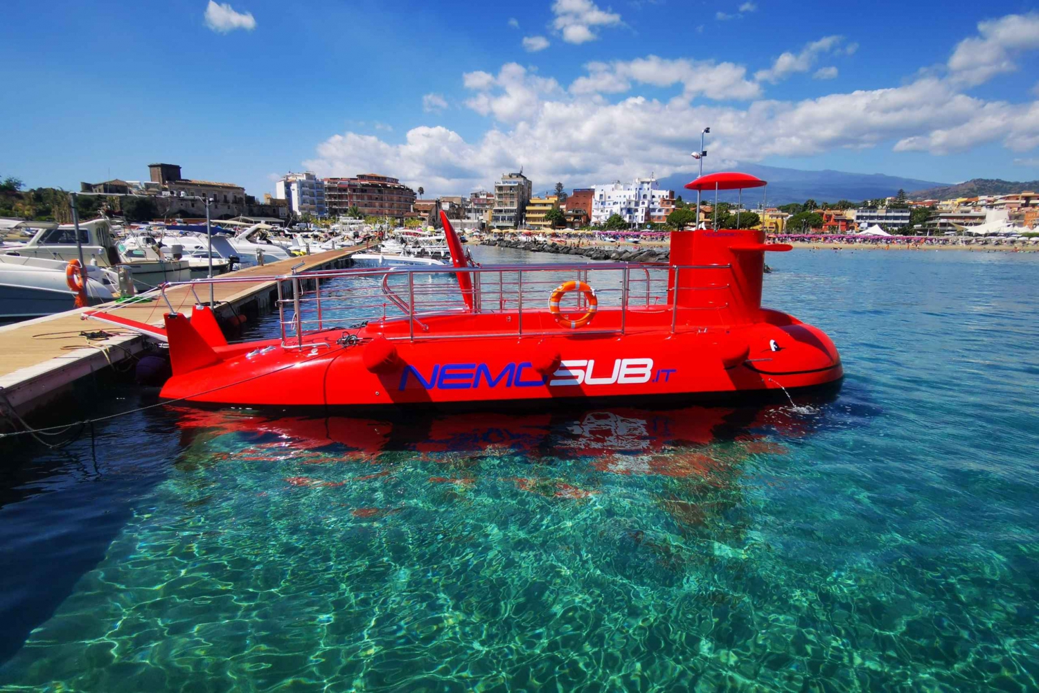 Giardini Naxos: tocht in semi-onderzeeër naar Isola Bella