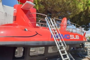 Giardini Naxos: Wycieczka łodzią podwodną na wyspę Isola Bella