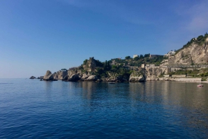 Giardini-Naxos: Sunset boat with aperitif and Dolphins