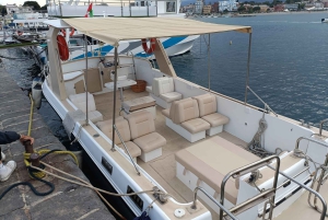Giardini-Naxos: Sunset boat with aperitif and Dolphins