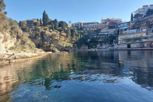 Boat excursion Giardini Naxos Taormina with swimming break