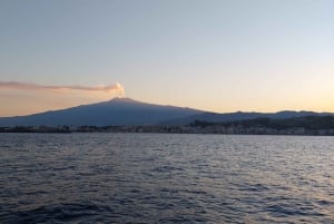 Giardini Naxos Taormina : Observation des dauphins au coucher du soleil