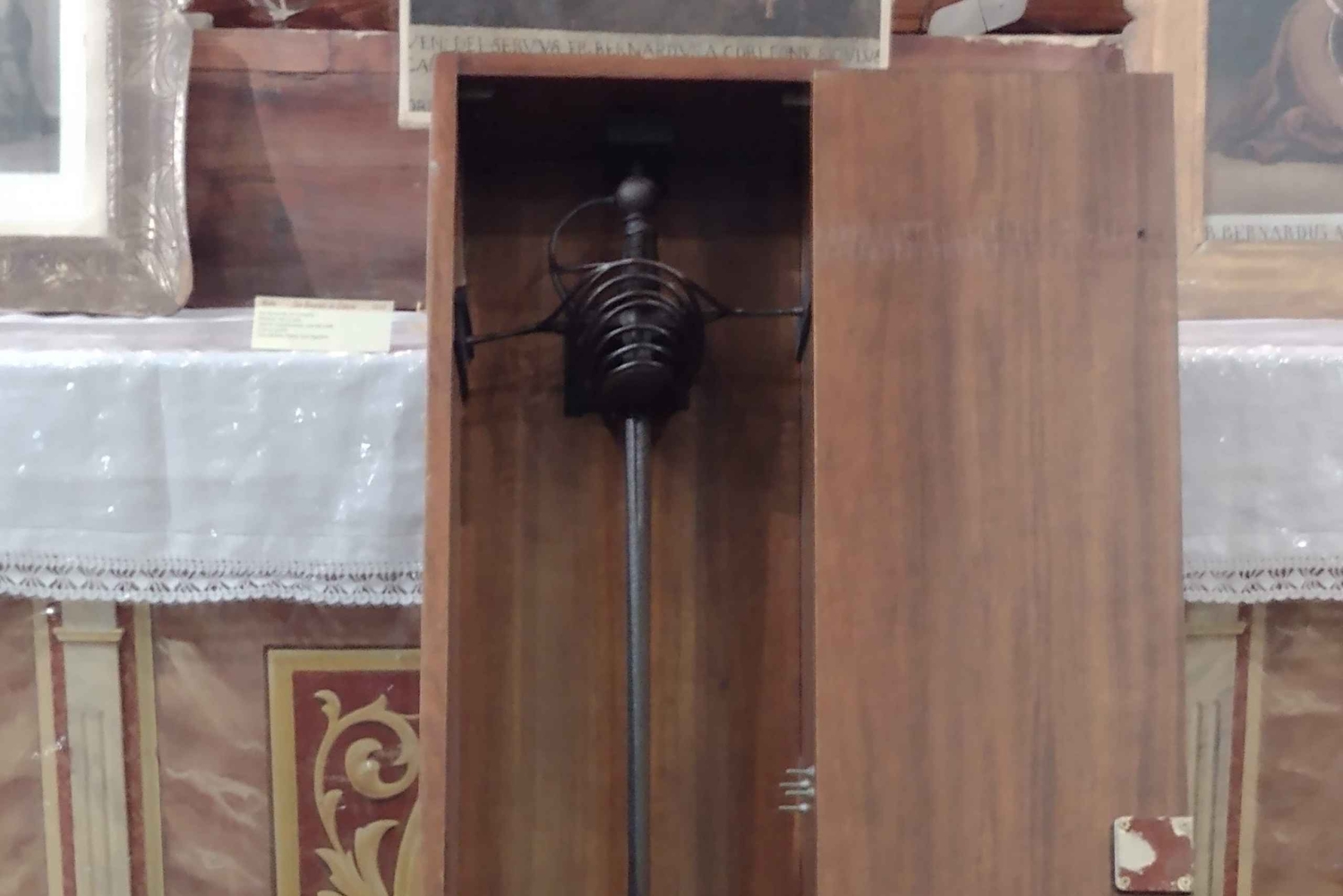 Passeio dos padrinhos em Corleone com o Leoluca