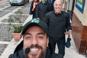 Passeio dos padrinhos em Corleone com o Leoluca