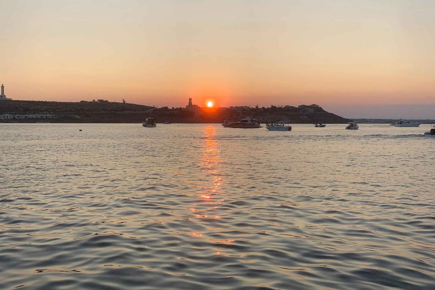 Gruppetur – Solnedgang i Noto-bukten, fra Avola til Capopassero