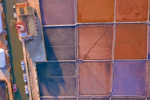 Tour guiado pelas Salinas de Marsala e colheita de sal