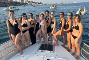 Halvdagsutflykt med båttur i Palermo