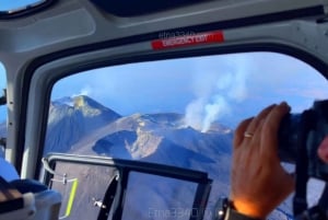 Helikoptertur til Etna fra Fiumefreddo til toppen av vulkanen og tilbake