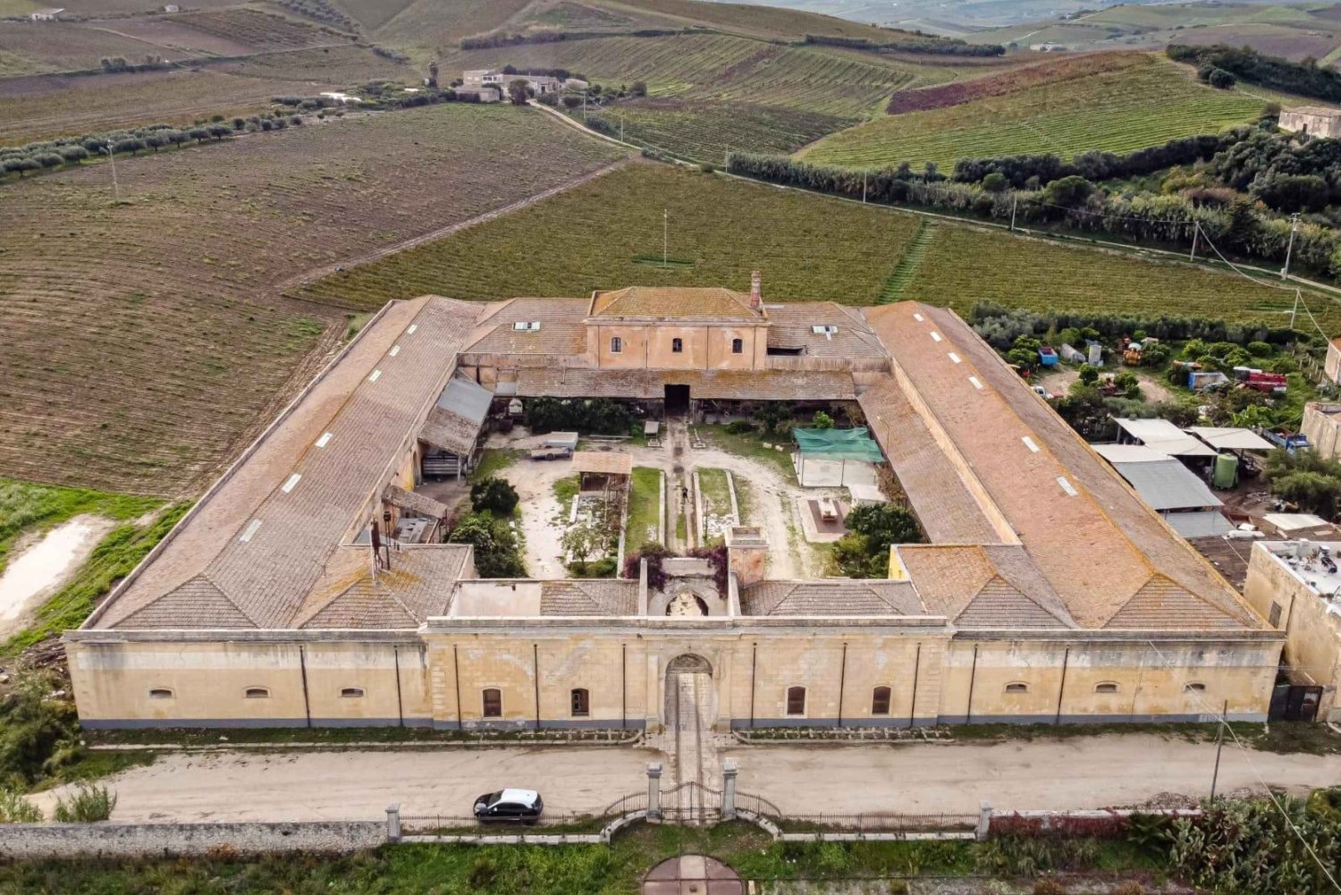 Historisk Baglio Florio Adamo-tur med vinprovning