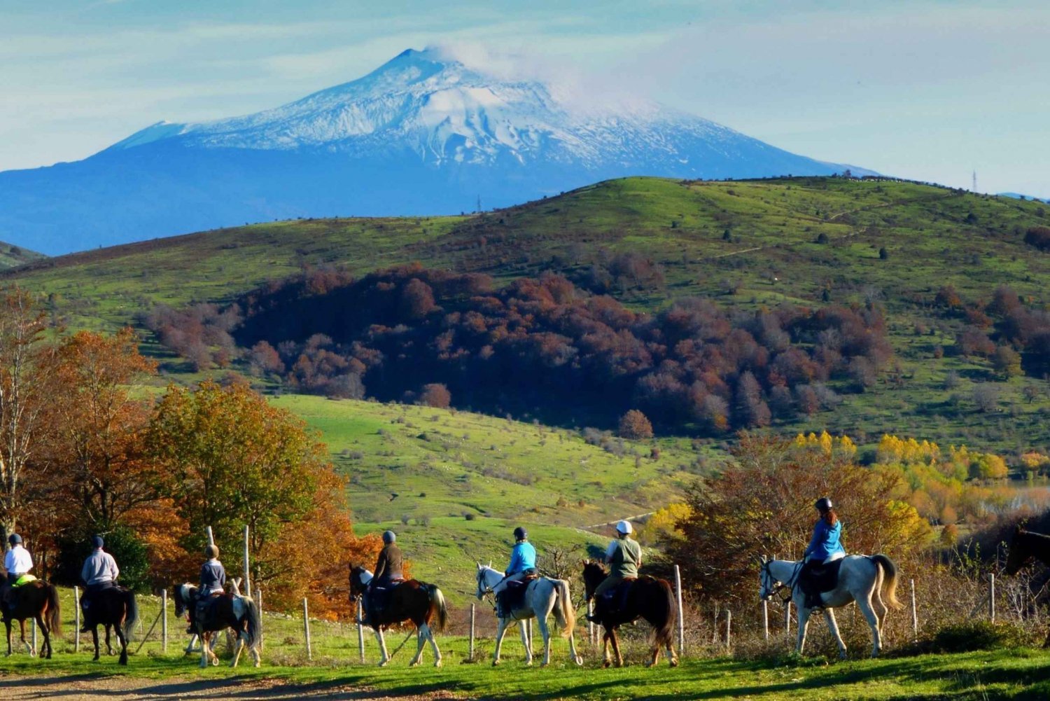 Sicily: Horseback Riding and Farmhouse Tour with Lunch