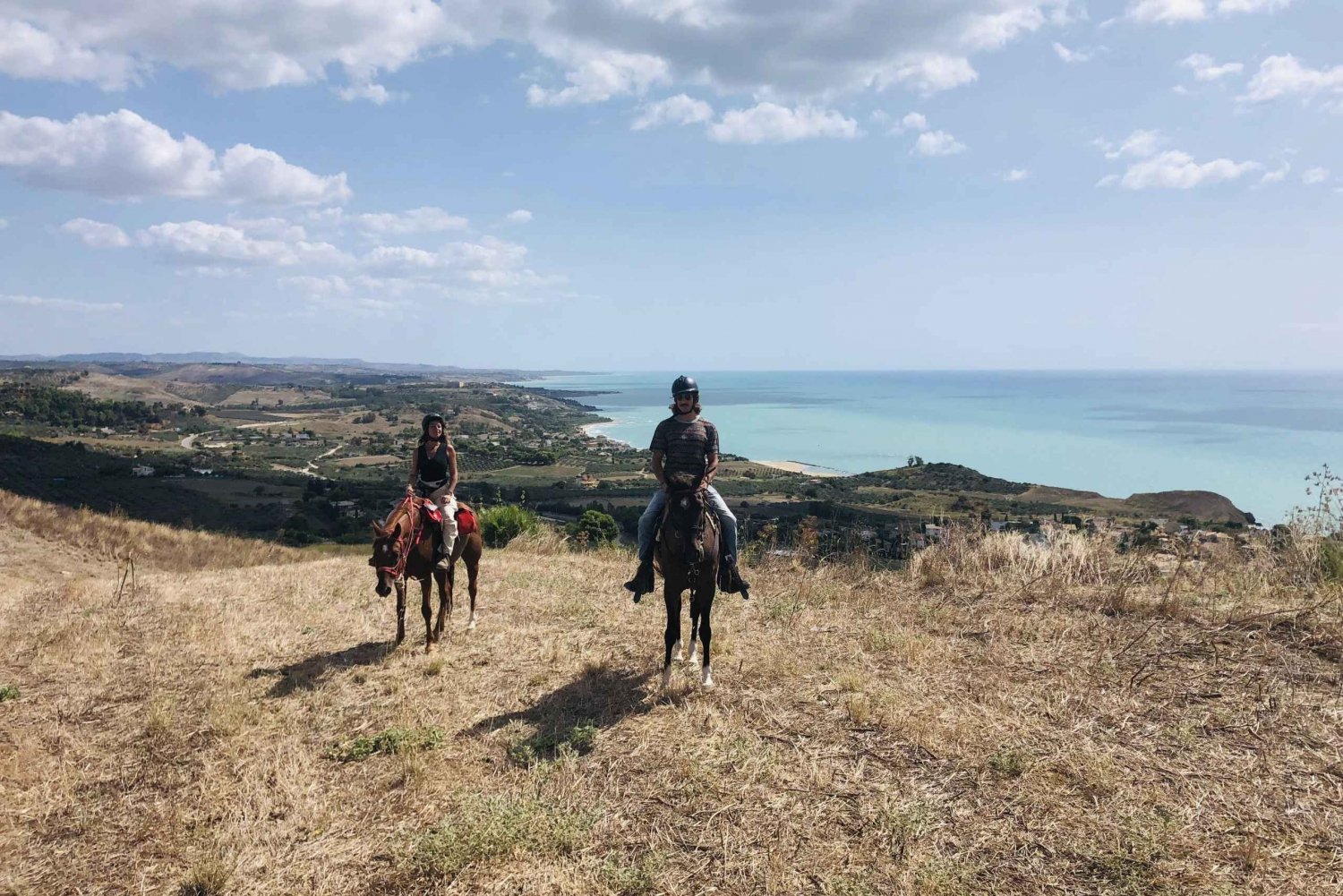 Horseback riding in the beaches of Sciacca