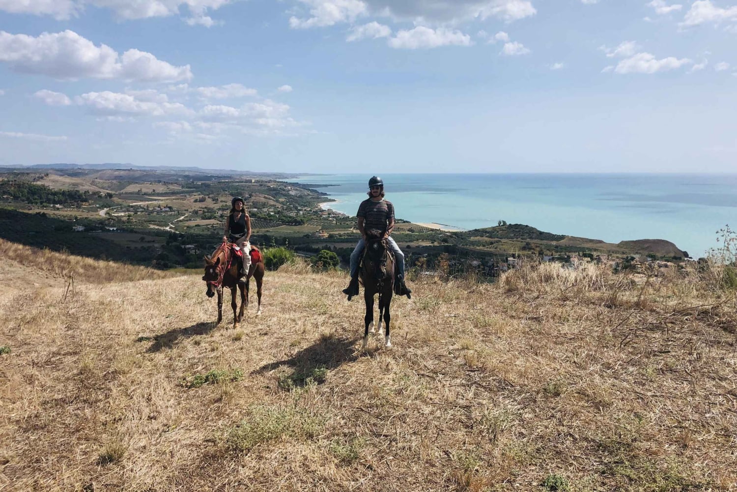 Horseback riding in the beaches of Sciacca