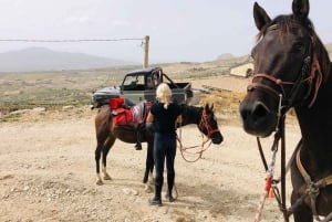 Horseback ride to Caltabellotta and brunch with a shepherd